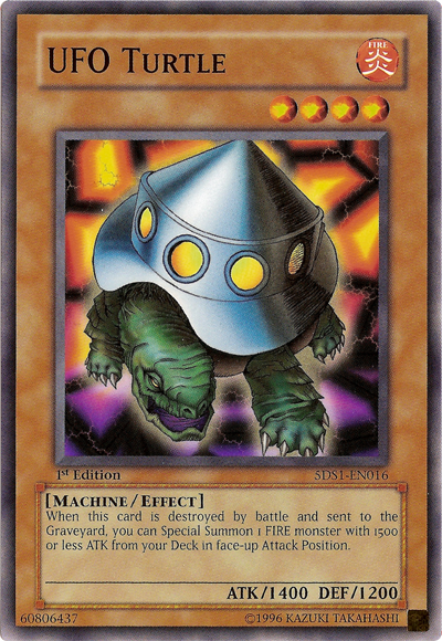 UFO Turtle, Starter Deck: Yu-Gi-Oh! 5D's · 5DS1-EN016