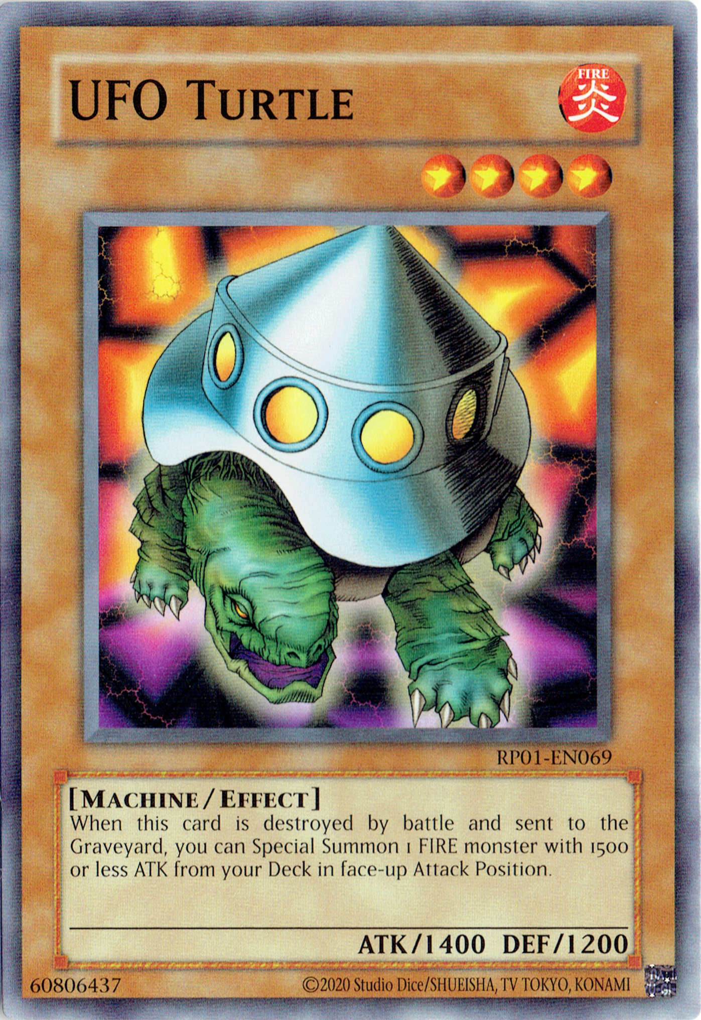 UFO Turtle, Retro Pack · RP01-EN069