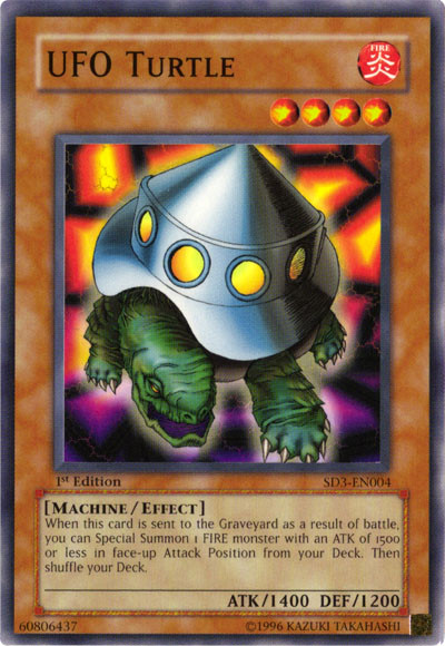 UFO Turtle, Structure Deck: Blaze of Destruction · SD3-EN004