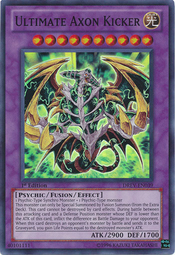 Ultimate Axon Kicker, Duelist Revolution Sneak Peek Participation Card · DREV-EN039