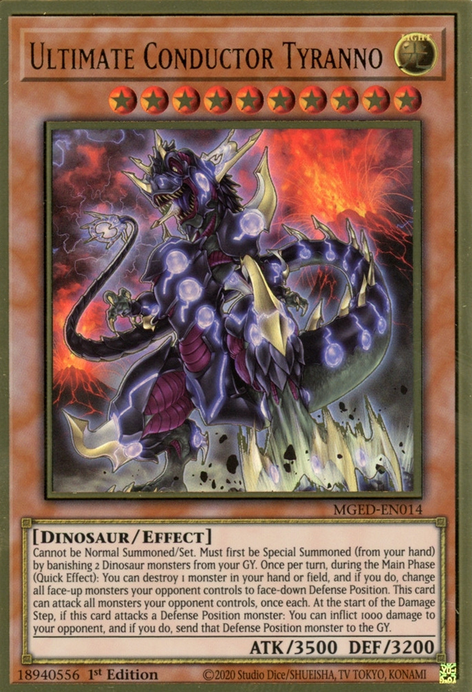 Ultimate Conductor Tyranno, Maximum Gold: El Dorado · MGED-EN014