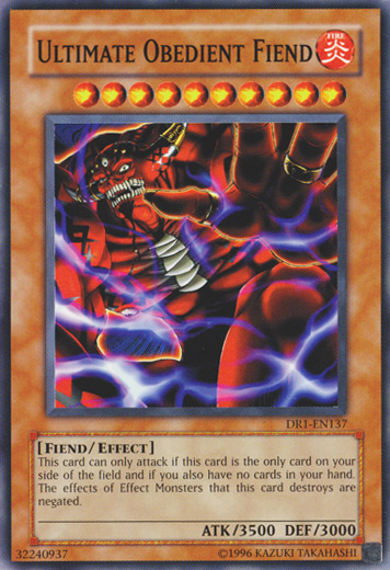 Ultimate Obedient Fiend, Dark Revelation Volume 1 · DR1-EN137