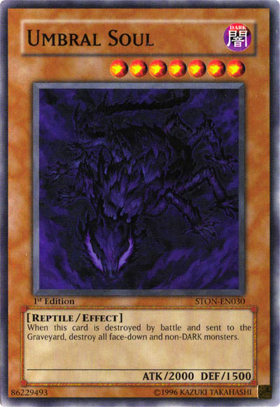 Umbral Soul, Strike of Neos Sneak Peek Participation Card · STON-EN030