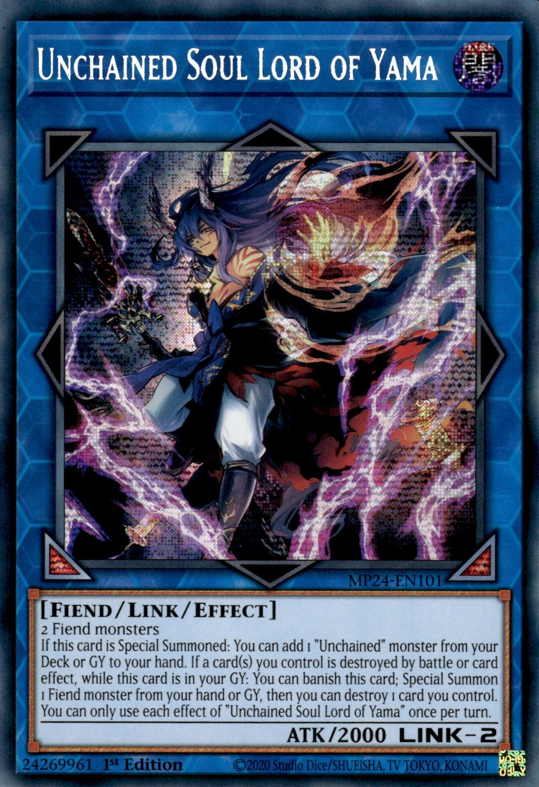 Unchained Soul Lord of Yama, 25th Anniversary Tin: Dueling Mirrors · MP24-EN101