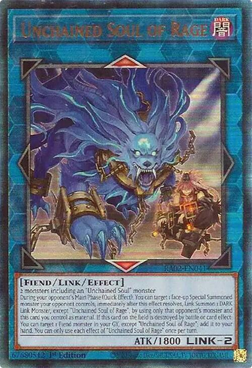 Unchained Soul of Rage, 25th Anniversary Rarity Collection II · RA02-EN041