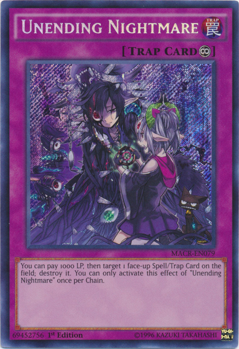 Unending Nightmare, Maximum Crisis Sneak Peek Participation Card · MACR-EN079