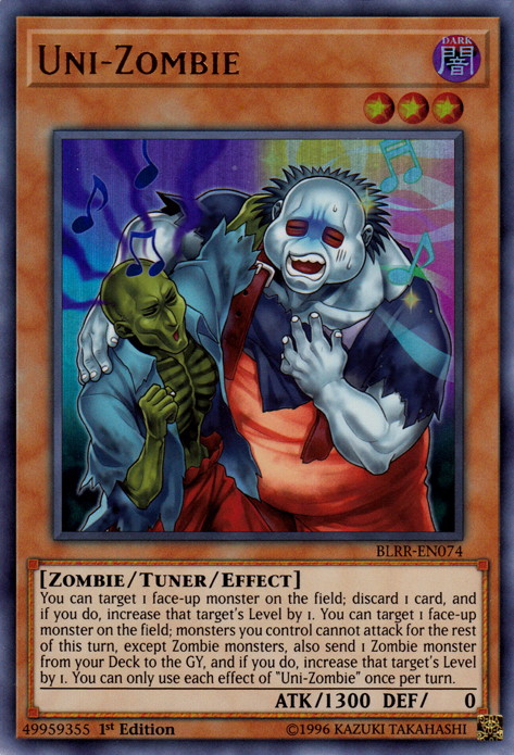 Uni-Zombie, Battles of Legend: Relentless Revenge · BLRR-EN074