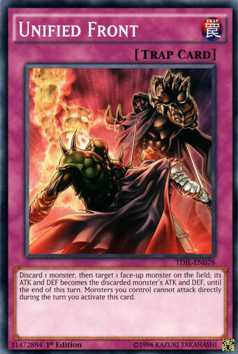 Unified Front, The Dark Illusion Sneak Peek Participation Card · TDIL-EN078