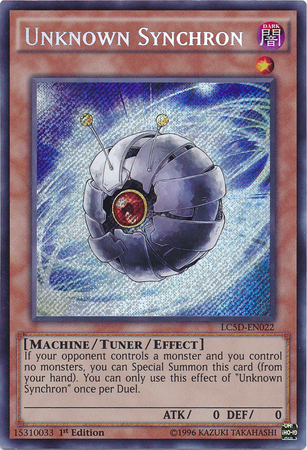 Unknown Synchron, Legendary Collection 5D's Mega Pack · LC5D-EN022