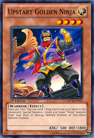 Upstart Golden Ninja, Order of Chaos Sneak Peek Participation Card · ORCS-EN031