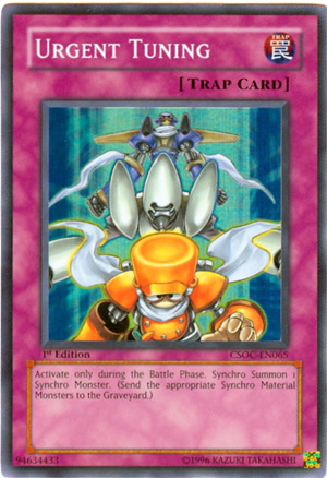 Urgent Tuning, Crossroads of Chaos Sneak Peek Participation Card · CSOC-EN065