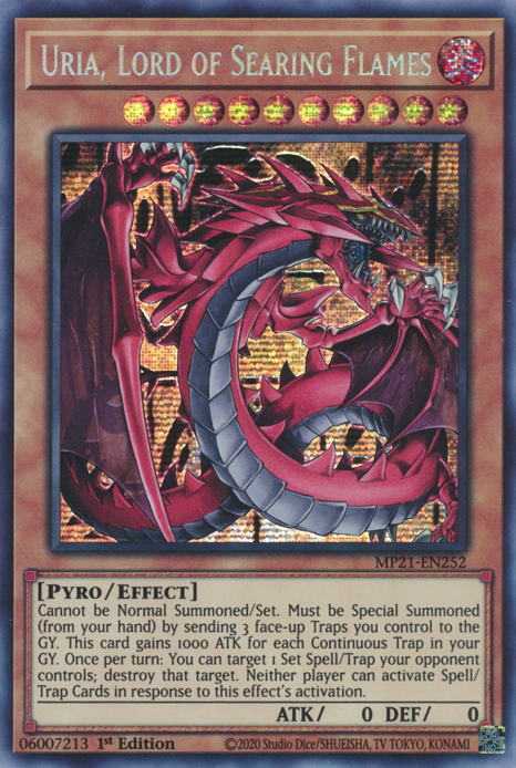 Uria, Lord of Searing Flames, 2021 Tin of Ancient Battles · MP21-EN252
