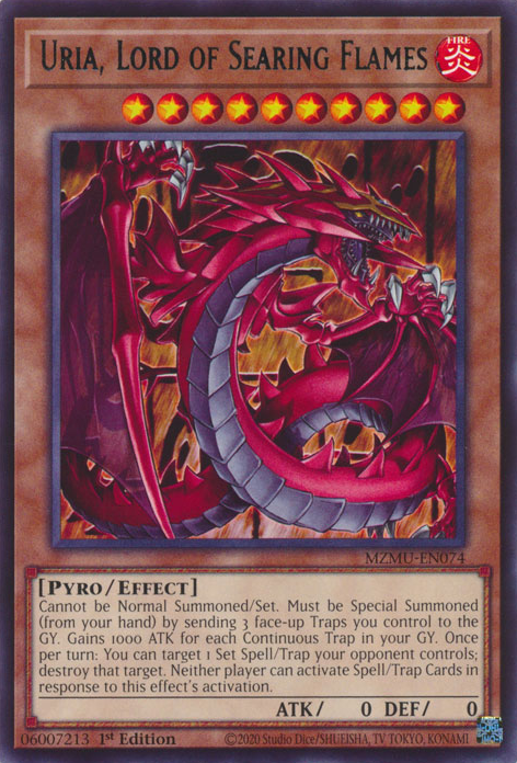Uria, Lord of Searing Flames, Maze of Muertos · MZMU-EN074