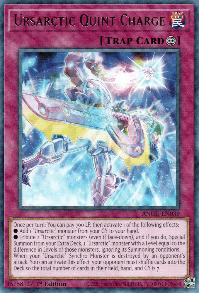 Ursarctic Quint Charge, Ancient Guardians · ANGU-EN039