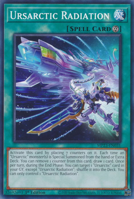Ursarctic Radiation, 25th Anniversary Tin: Dueling Heroes Mega Pack · MP23-EN031