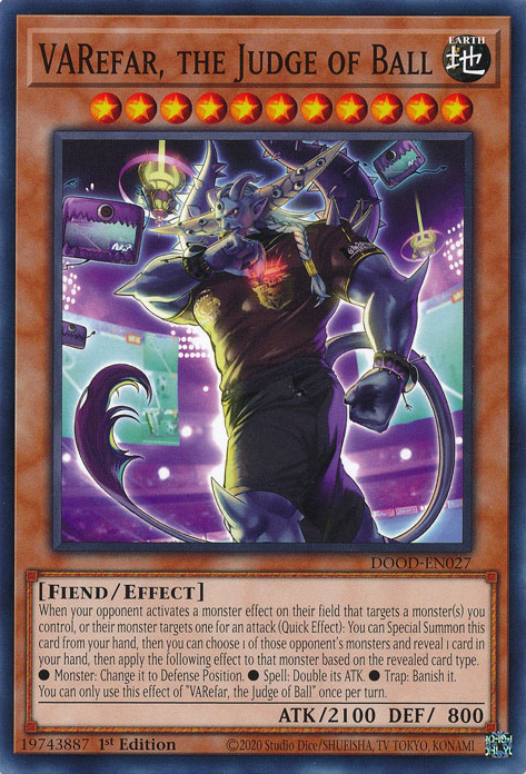 VARefar, the Judge of Ball, Doom of Dimensions · DOOD-EN027