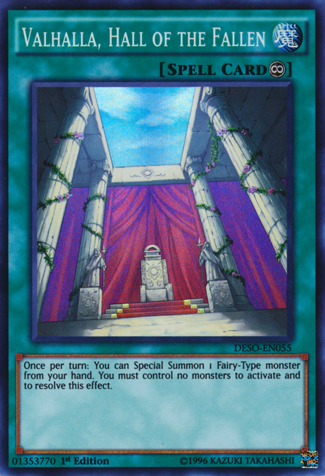 Valhalla, Hall of the Fallen, Destiny Soldiers · DESO-EN055