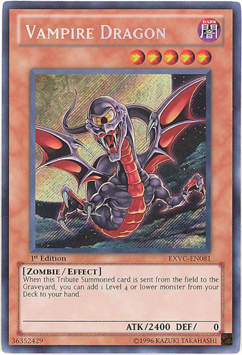 Vampire Dragon, Extreme Victory Sneak Peek Participation Card · EXVC-EN081