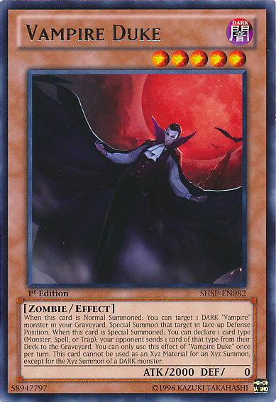 Vampire Duke, Shadow Specters Sneak Peek Participation Card · SHSP-EN082