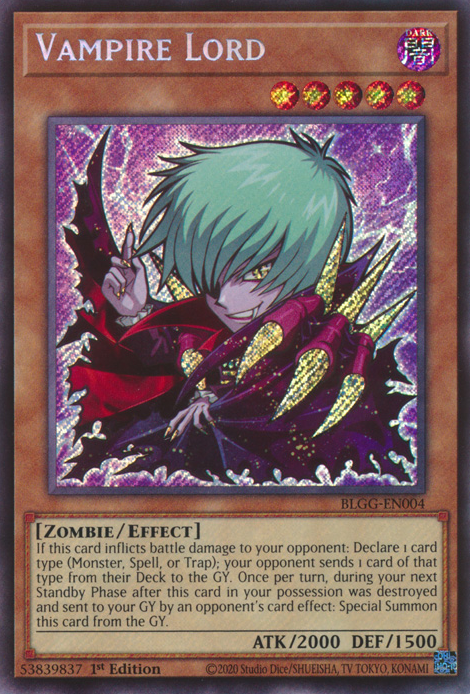 Vampire Lord, Battles of Legend: Glorious Gallery · BLGG-EN004
