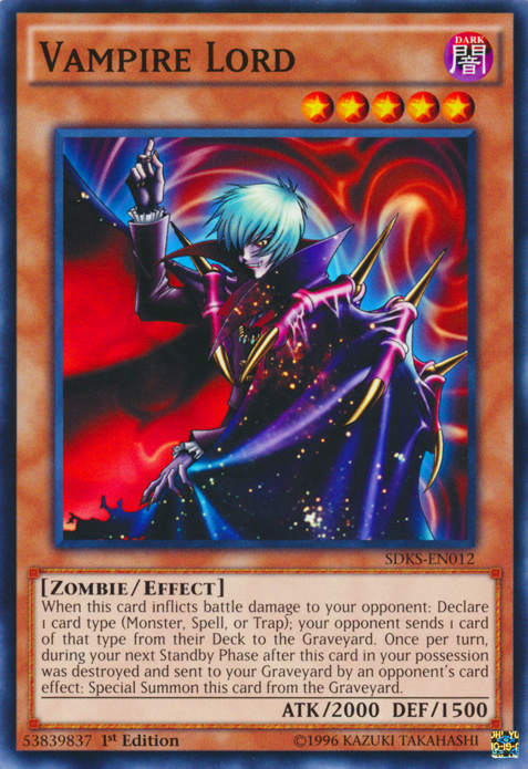 Vampire Lord, Structure Deck: Seto Kaiba · SDKS-EN012