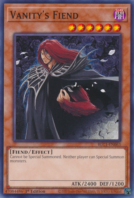 Vanity's Fiend, Battles of Legend: Chapter 1 · BLC1-EN063