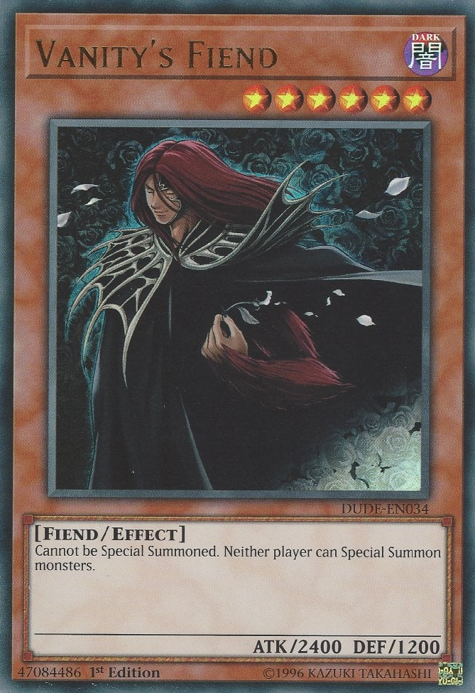 Vanity's Fiend, Duel Devastator · DUDE-EN034