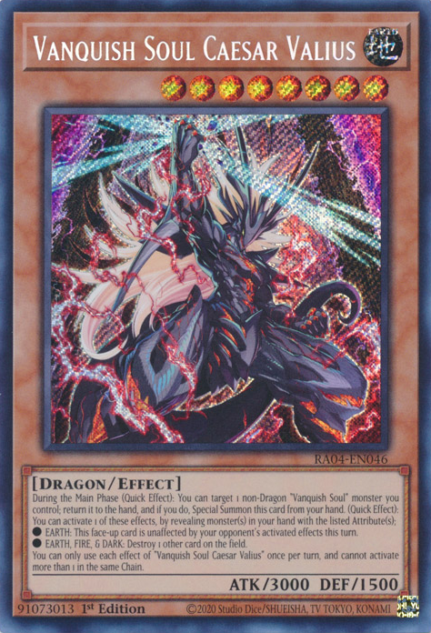 Vanquish Soul Caesar Valius, Quarter Century Stampede · RA04-EN046