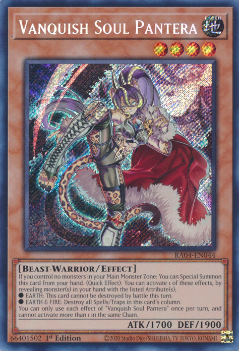 Vanquish Soul Pantera, Quarter Century Stampede · RA04-EN044