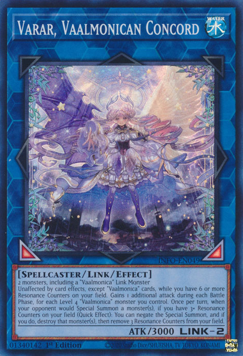 Varar, Vaalmonican Concord, The Infinite Forbidden · INFO-EN049