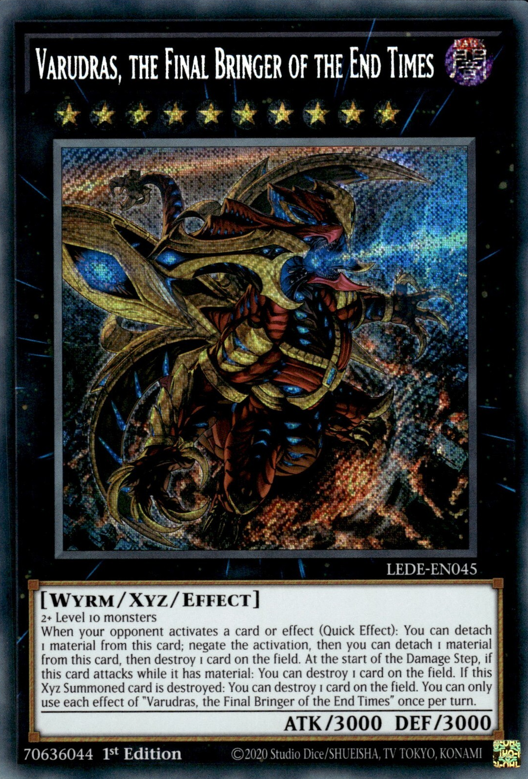 Varudras, the Final Bringer of the End Times, Legacy of Destruction · LEDE-EN045