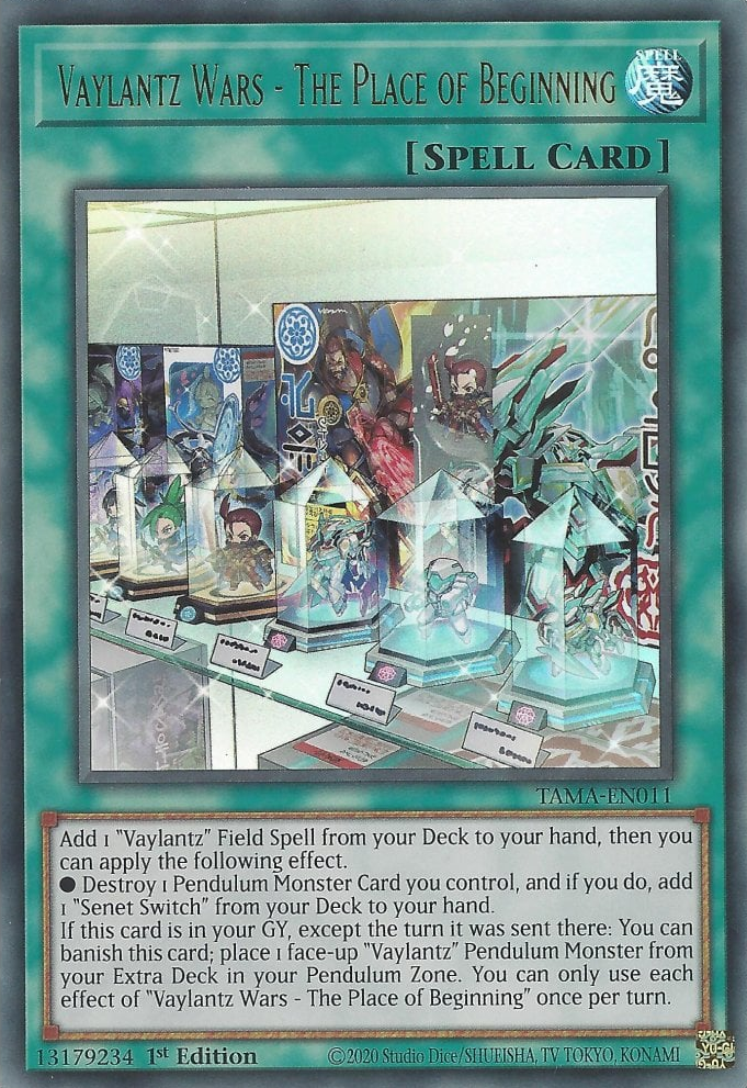 Vaylantz Wars - The Place of Beginning, Tactical Masters · TAMA-EN011