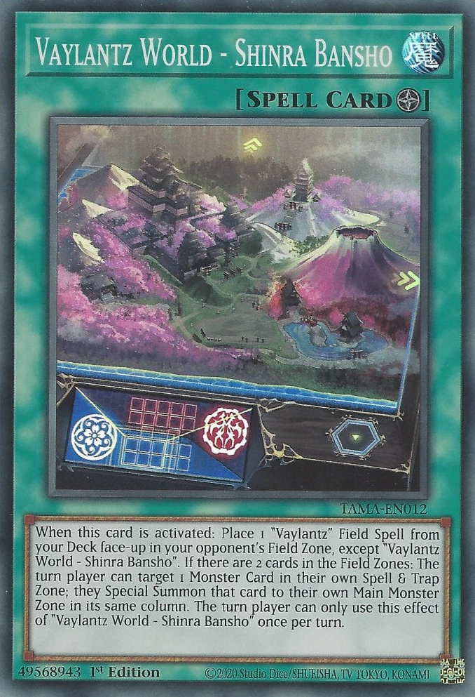 Vaylantz World - Shinra Bansho, Tactical Masters · TAMA-EN012