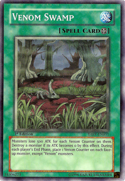 Venom Swamp, Tactical Evolution Sneak Peek Participation Card · TAEV-EN051