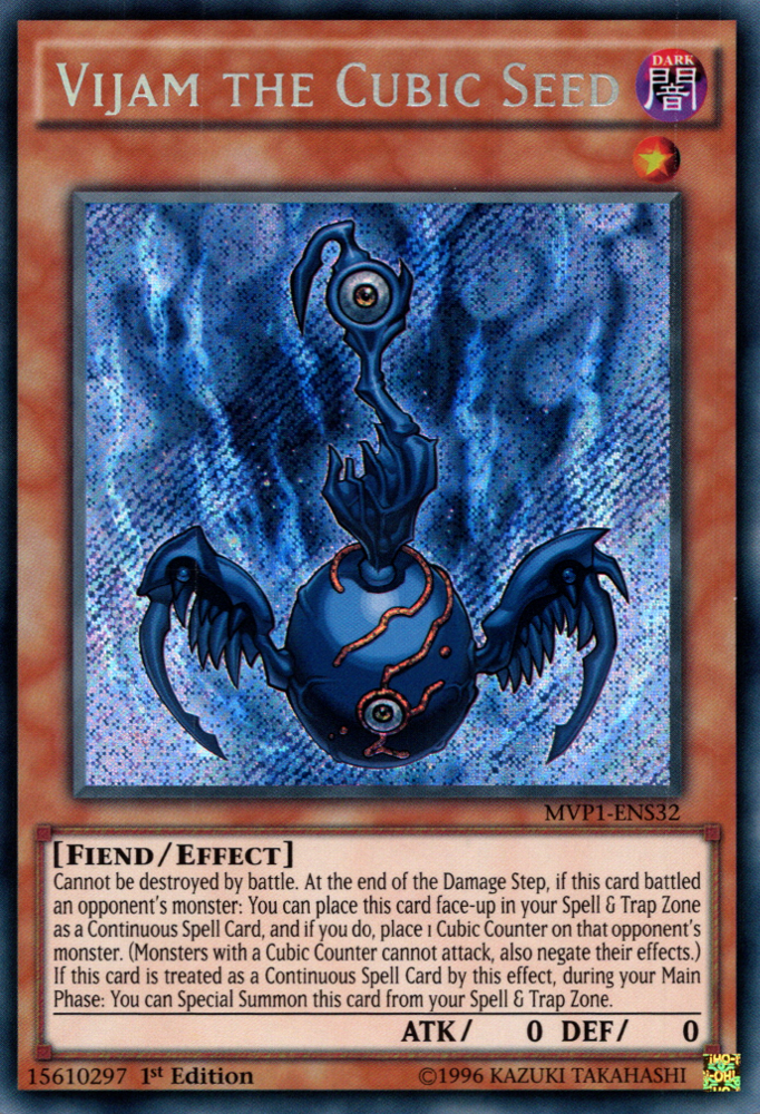 Vijam the Cubic Seed, Yu-Gi-Oh! The Dark Side of Dimensions Movie Pack · MVP1-ENS32