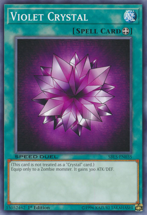 Violet Crystal, Speed Duel: Arena of Lost Souls · SBLS-EN035