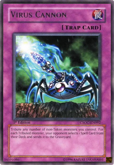 Virus Cannon, Crossroads of Chaos Sneak Peek Participation Card · CSOC-EN092