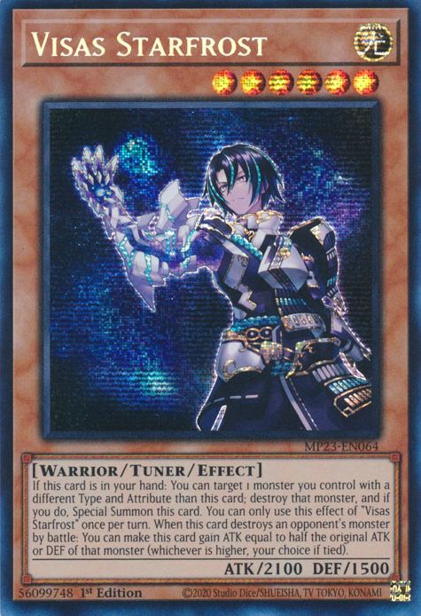 Visas Starfrost, 25th Anniversary Tin: Dueling Heroes Mega Pack · MP23-EN064