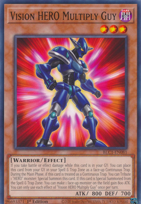 Vision HERO Multiply Guy, Battles of Legend: Chapter 1 · BLC1-EN081