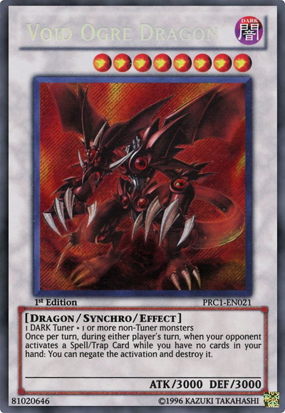 Void Ogre Dragon, Premium Collection Tin · PRC1-EN021