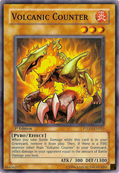 Volcanic Counter, Phantom Darkness Sneak Peek Participation Card · PTDN-EN012