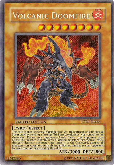 Volcanic Doomfire, Collectible Tins 2007 Wave 1 · CT04-EN004