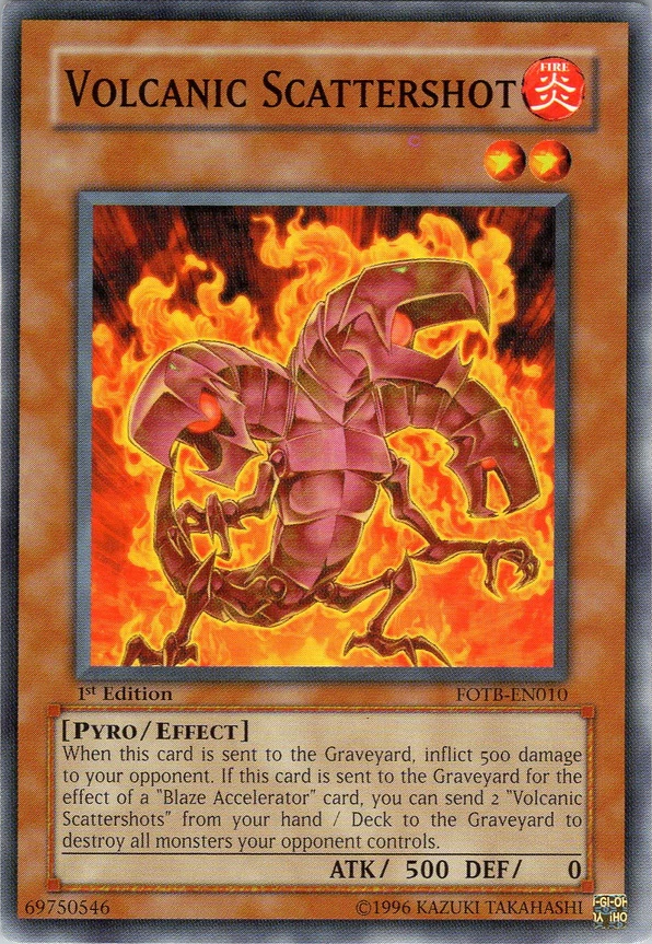 Volcanic Scattershot, Force of the Breaker Sneak Peek Participation Card · FOTB-EN010