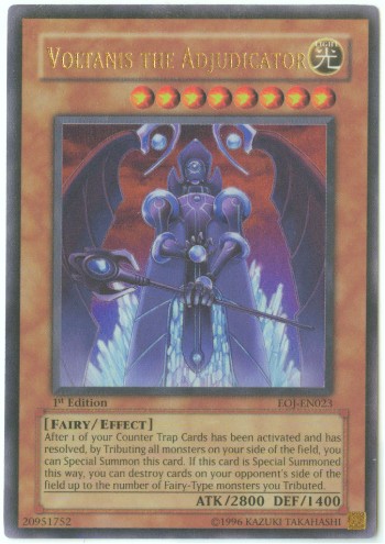 Voltanis the Adjudicator, Enemy of Justice · EOJ-EN023
