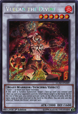 Vulcan the Divine, Legendary Collection 5D's Mega Pack · LC5D-EN249