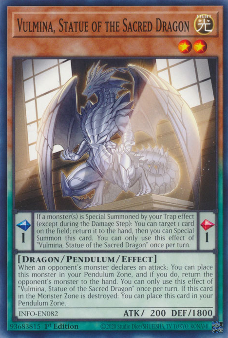 Vulmina, Statue of the Sacred Dragon, The Infinite Forbidden · INFO-EN082
