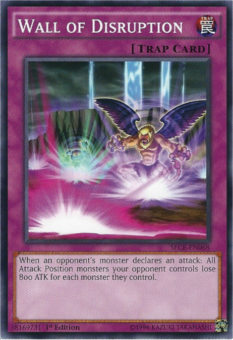 Wall of Disruption, Secrets of Eternity Sneak Peek Participation Card · SECE-EN068