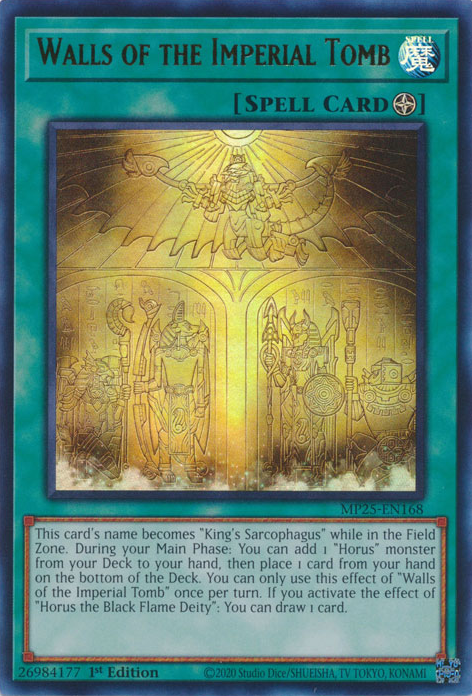 Walls of the Imperial Tomb, 2025 Mega-Pack Tin · MP25-EN168
