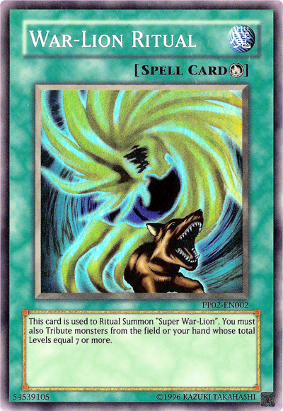 War-Lion Ritual, Premium Pack 2 (TCG) · PP02-EN002