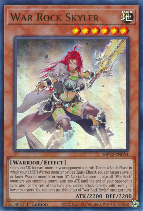 War Rock Skyler, 2022 Tin of the Pharaoh's Gods · MP22-EN054
